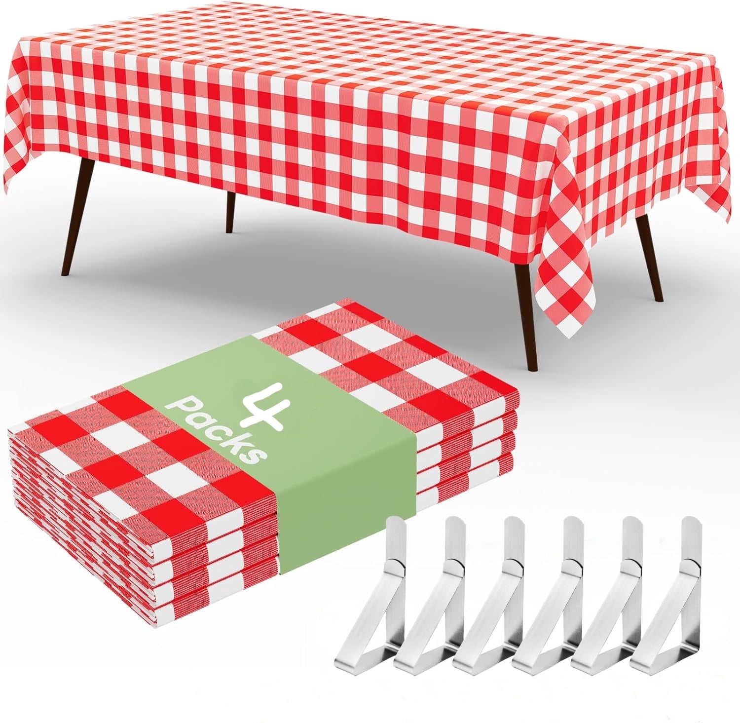 Orange & Black Striped Halloween Tablecloth Roll - 40" X 100 Ft, Disposable Plastic Decor - View #10