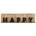 thumbnail image 1 of SENTIMENT WORD DÉCOR - HAPPY, 1 of 5