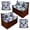 Art Moroccan Plaid, variant on Chririnla Cherry Blossom Hummingbird Rv Sofa Booth Cushion Covers 2 Set Dinette Seat Slipcovers with Matching Pillowcase Covers Fit for Travel Trailer Daily Use