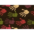 thumbnail image 1 of Ahgly Company Machine Washable Indoor Rectangle Transitional Saddle Brown Area Rugs, 6' x 9', 1 of 7