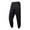 289#Joggers-Black, variant on Winter Heavyweight Pants for Men Sherpa Fleece Lined Joggers, Drawstring Active Sweatpants with Zipper Pockets