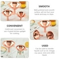 thumbnail image 2 of WORGEOUS 3Pcs Metal Cooking Funnels Stainless Steel for Kitchen Use in Golden and Rose Gold Colors, 2 of 8