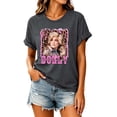 thumbnail image 3 of JINGTIAN Dolly Graphic Tee for Women Vintage Country Music T-Shirt Western Nashville Shirt Short Sleeve Crew Neck Concert Outfit Gift, 3 of 5