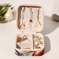thumbnail image 6 of Rhino Travel Portable Square Earring Organizer with Decorative Box – Travel Organizer, Necklace Holder – for Girls and Women, 6 of 6