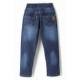 thumbnail image 3 of chopper club Boys Jeans - Elastic Waist with Drawstrings Stretchable Denim Pants in Slim Fit 30, 3 of 3