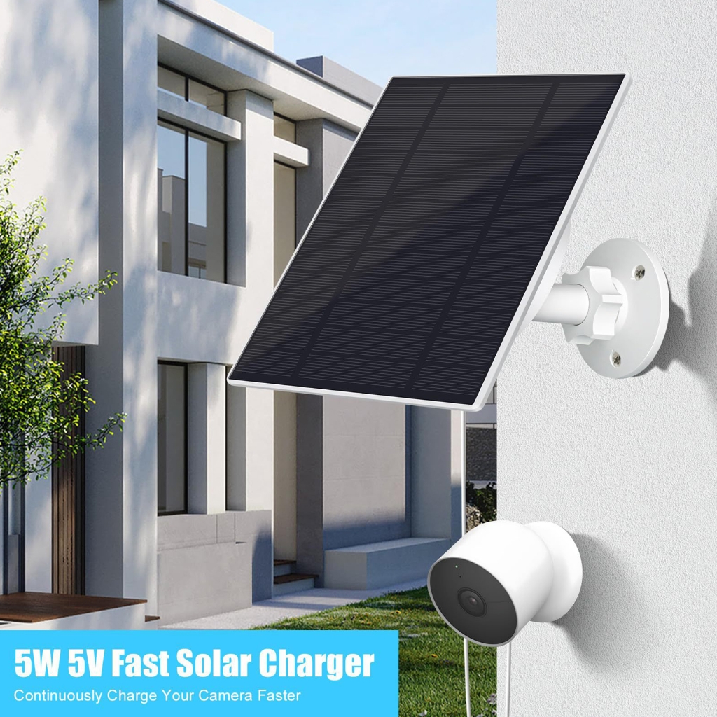 5W Solars Power Panel for Surveillances Cameras IP66 Waterproof