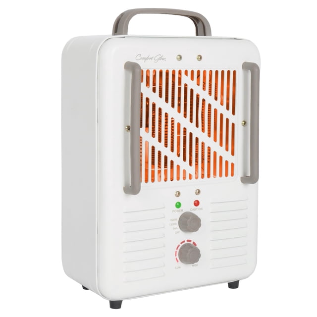 Calentador eléctrico Comfort Glow EUH341 Milkhouse Style de 5.200 BTU