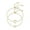 set1, variant on Heart Charm Solitaire Bracelet Adjustable Love Friendship Bracelet Two Bracelet Pack Suitable For Mother Daughter