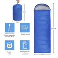 thumbnail image 3 of Portable Camping Sleeping Bag Warm Thickened Foldable For Adults Camping Gear, 3 of 5