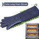 thumbnail image 4 of leyfeng Guante de horno Guantes de horno de silicona extralargos Resistentes al calor Antideslizantes Impermeables para cocinar Asar a la parrilla Hornear, 4 of 8