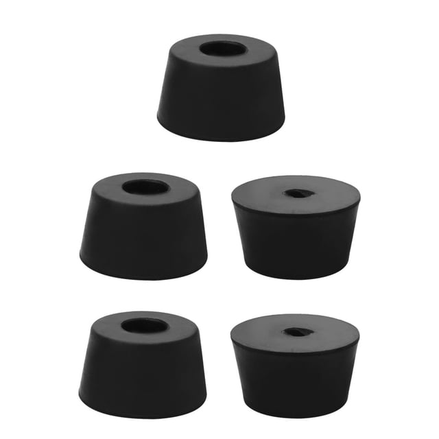5pcs Almohadillas de tope de goma para escritorio, D32x27xH18mm