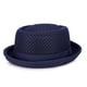 thumbnail image 4 of Sombrero de jazz Sombrero de malla transpirable Sombrero plano a lo largo Sombrero para el sol Sombrero resistente, 4 of 5