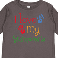 thumbnail image 4 of Inktastic I Love My Grandparents Boys or Girls Long Sleeve Toddler T-Shirt, 4 of 5