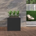 thumbnail image 3 of Metal Planter Box, Square Planter Box, Garden Planter Box For Indoor And Outdoor Use, Gardens, Yards, Balconies, 3 of 14
