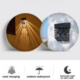 thumbnail image 3 of Fence Post Solar Wall Light, Solar Deck Lights With Dusk To Dawn Sensor, Waterproof Outdoor Decorative Lights, Energy-saving, Easy Installation For Patio, Garden, Steps, 3 of 5