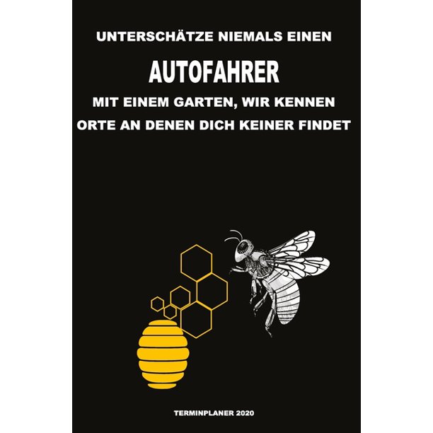 Untersch?tze niemals einen Autofahrer mit einem Garten ...