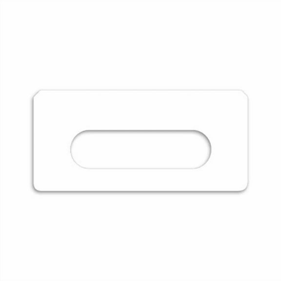 Rectangular Audio Cassette Tape Labels of Great Size and Quality - 500 Count