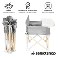 thumbnail image 3 of Periquera Para Bebe Portatil Plegable Silla Comer Ajustable Xtellar gris, 3 of 3