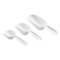 thumbnail image 5 of Mainstays 3-Piece Plastic Scoop Set, White, 5 of 8