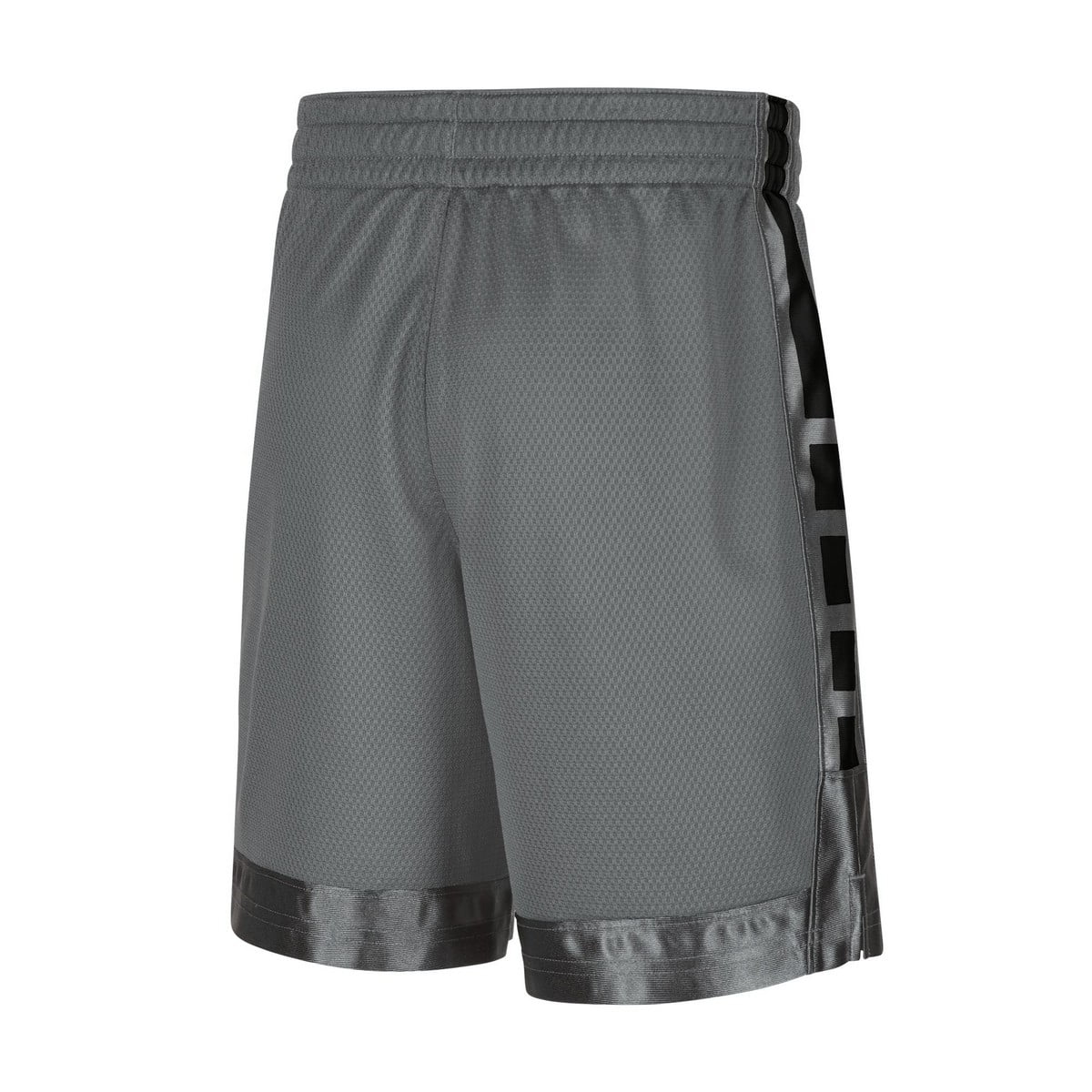 Nike Boy's Elite Stripe Basketball Shorts Gray | Black M - Walmart.com