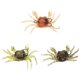 thumbnail image 1 of 3pcs Artificial 3D Simulation Crab Lure Baits Simulation Fish Baits Fishing Lures Fishing Supplies with HookBrown, Green and Orange), 1 of 4