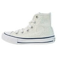 thumbnail image 4 of Canverse Chuck Taylor All Star Hi Little Kids' Shoes White-Garnett Blue 661036c, 4 of 6