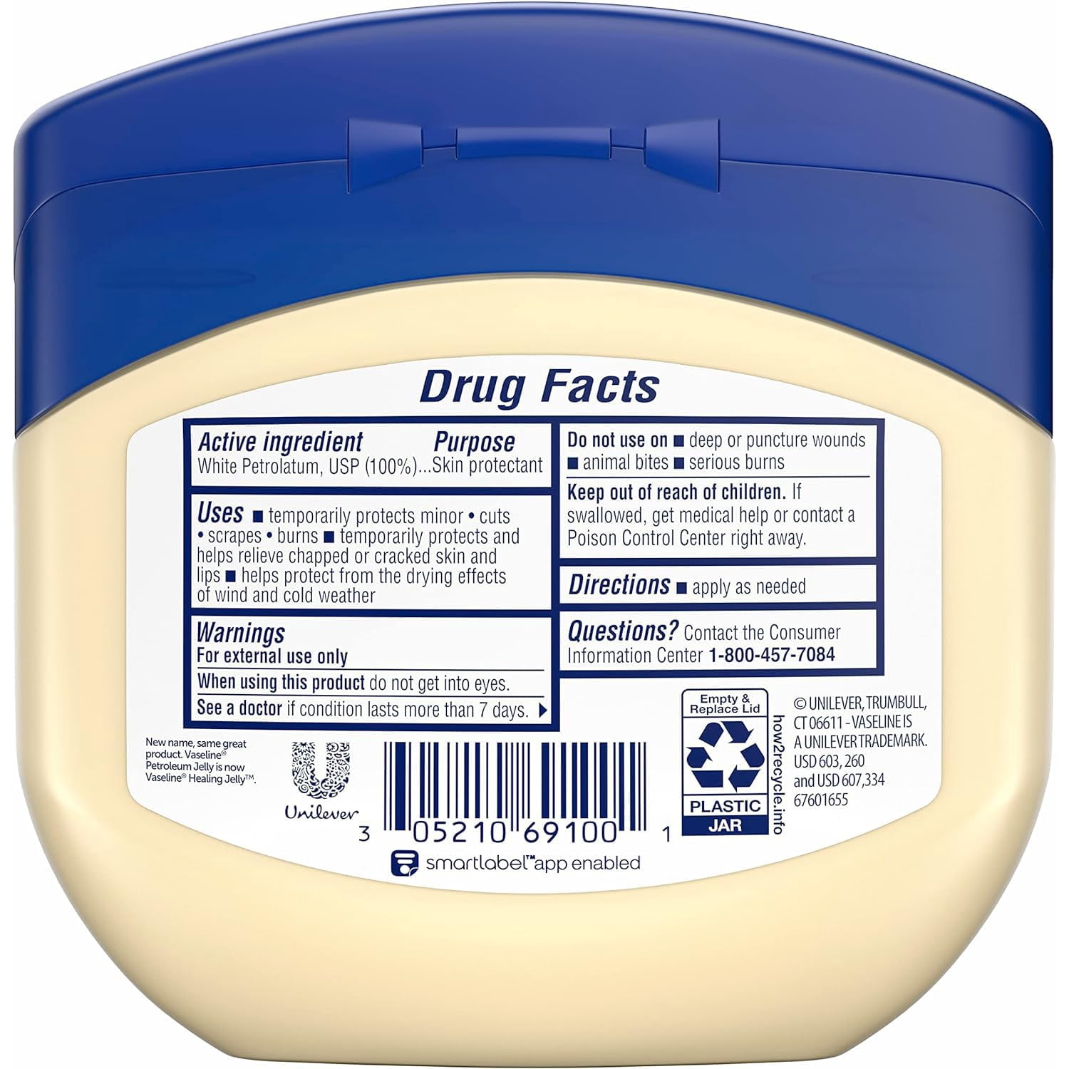 (2 pack) Vaseline Petroleum Jelly Original 13 oz 2 Count