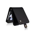 thumbnail image 4 of Funda para Samsung Galaxy Z Flip 4 Estuche de Cuero PU Tipo Cartera con Ranuras para Tarjetas y Cierre Magnético, 4 of 5