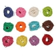 thumbnail image 1 of 12 Rollos de la fiesta Cuerdas de cáñamo de colores Decorativos Jute TheTes Mano Fuerza de cuerdas, 1 of 7