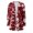 Wine, variant on Womens Open Front Floral Cardigan Shirts with Pocket Long Sleeve Lightweight Coat Loose Comfort Casual Tops Outwear Blue, M