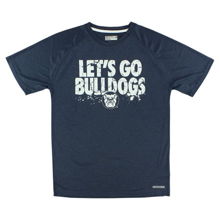 Section 101 Mens Butler Bulldogs Cracked T Shirt Heather Navy