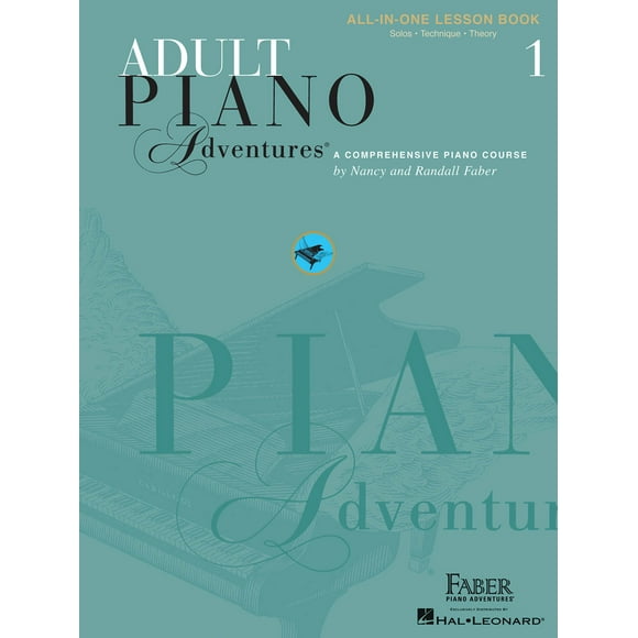 Cours de Piano Tout-en-un pour Adulte Livre 1