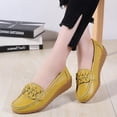 thumbnail image 4 of Zapatos planos, mocasines y zapatos para mujer de primavera - Zapatos planos de cuero genuino para mujer, 4 of 4