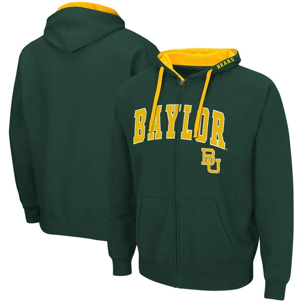 Baylor Bears Colosseum Arch Logo 2 0 Full Zip Hoodie Green Walmart Com Walmart Com