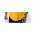 thumbnail image 5 of Men'S Sleeveless Shirts Quick Dry Tank Tops For Men Sun Protection Upf 50+ Athletic Gym Workout Muscle Shirts Gym Training Athletic Vest Shirt Yellow XL, 5 of 6