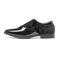 thumbnail image 2 of Zapatos de Vestir de Hombre Bruno Marc, Oxford de Terciopelo y Charol con Cordones, 2 of 7