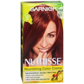 Garnier Nutrisse Haircolor 452 Chocolate Cherry Dark Reddish Brown 1 Each Pack Of 6