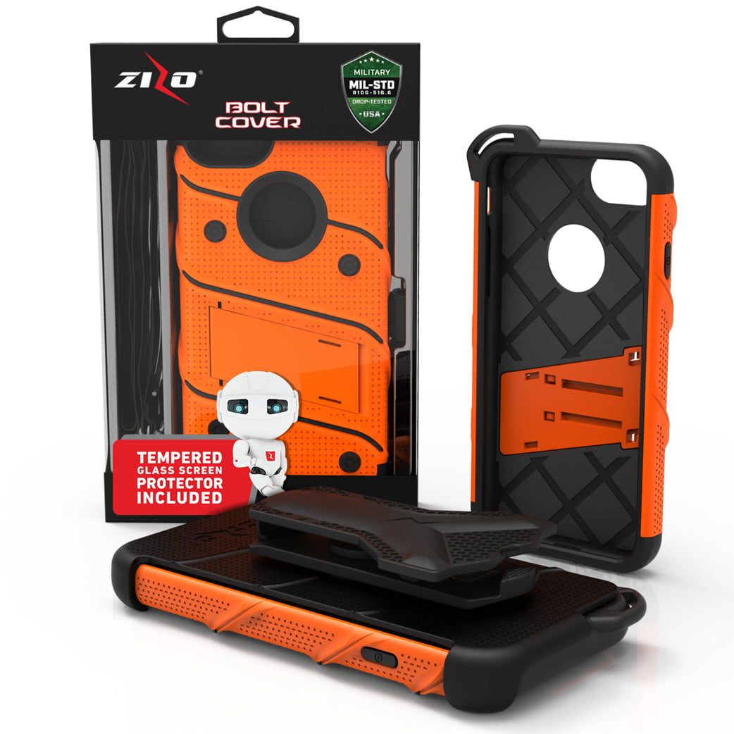 ZIZO BOLT Series for iPhone SE (2020) / iPhone 8 / iPhone 7 Case 