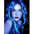 thumbnail image 1 of Diamond Painting (DE9597) Girl 5D Square Picture 22 Drilling Bag (NE180) 40x50cm FLhrweasw Nuevo, 1 of 1