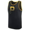 thumbnail image 2 of Men's Logo Athletic Black Pittsburgh Pirates Unmatched Success Tank Top, 2 of 3