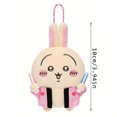 thumbnail image 3 of Gaiwos Chikawa Plush Keychain 4 inches, Kawaii Stuffed Figure Plushie Backpack Pendant, Purse Charm Keychain Accessories Pendant Gift for Fans and Kids, 3 of 7
