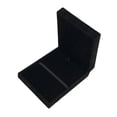 thumbnail image 1 of Xuanheng Boîte de Rangement pour Médailles avec Couvercles Anti-Poussière, Support de Souvenir Portable pour Objets de Collection, Patchs, Course, Noir, 1 of 8