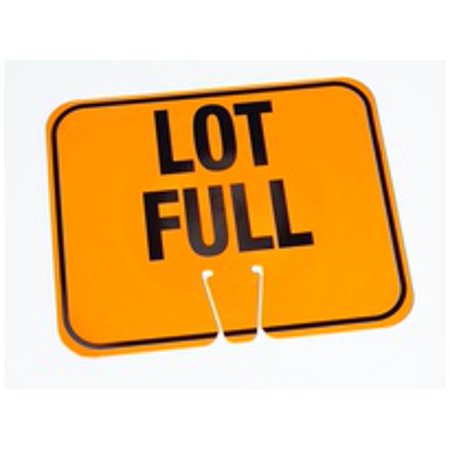 

Cortina 03-550-LF Cone Sign Lot Full (black on orange) Single-Sided (9 Pack)