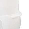 thumbnail image 2 of Xirurus Automatic Electric Stew Cooker with Ceramic Pot and Steam Basket, 1.3 qt / 1.2 L Portable Slow Cooker with Timer and Pre-settings for Healthy Soup and Porridge, White, 2 of 9