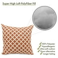 thumbnail image 4 of Majestic Home Goods Pillow 20x20 Bamboo Burnt Orange, 4 of 4