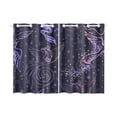 thumbnail image 3 of MKHERT Fairy Birds Window Curtain Kitchen Curtain 26x39 inch,Two Piece, 3 of 3