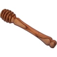 thumbnail image 3 of Organic all Natural handcrafted olive wood honey dipper - 2 pieces (length 6") - Asfour Outlet Trademark, 3 of 3