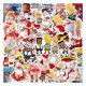 thumbnail image 1 of Pegatinas Captains Underpants, vinilo impermeable, 55 unidades/lote, 1 of 3