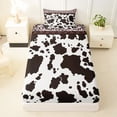 thumbnail image 3 of Homewish Bohemian Farm Animals Print Twin Sheets,Vintage Paisley Bedding,Pink,3-Piece,1 Fitted Sheet and 1 Pillowcase, 3 of 6