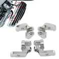 thumbnail image 3 of ZS Front Driver Floorboard Relocation Brackets for Harley Touring Road Glide FLHTK, 3 of 5